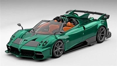 Det offisielle kartet over et begrenset antall av 8 Pagani Huayra minnemodell...